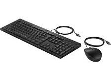 Clavier HP Fr/Ar filaire avec Souris (via USB)